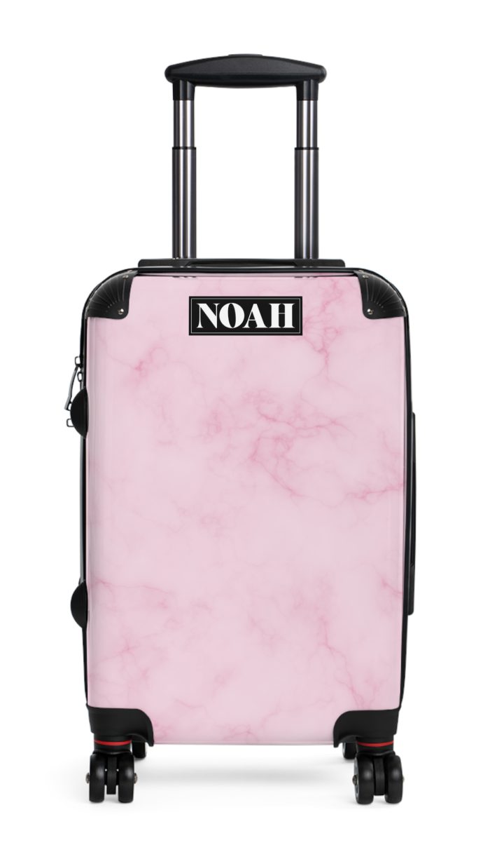 Personalized Name Marble Suitcase