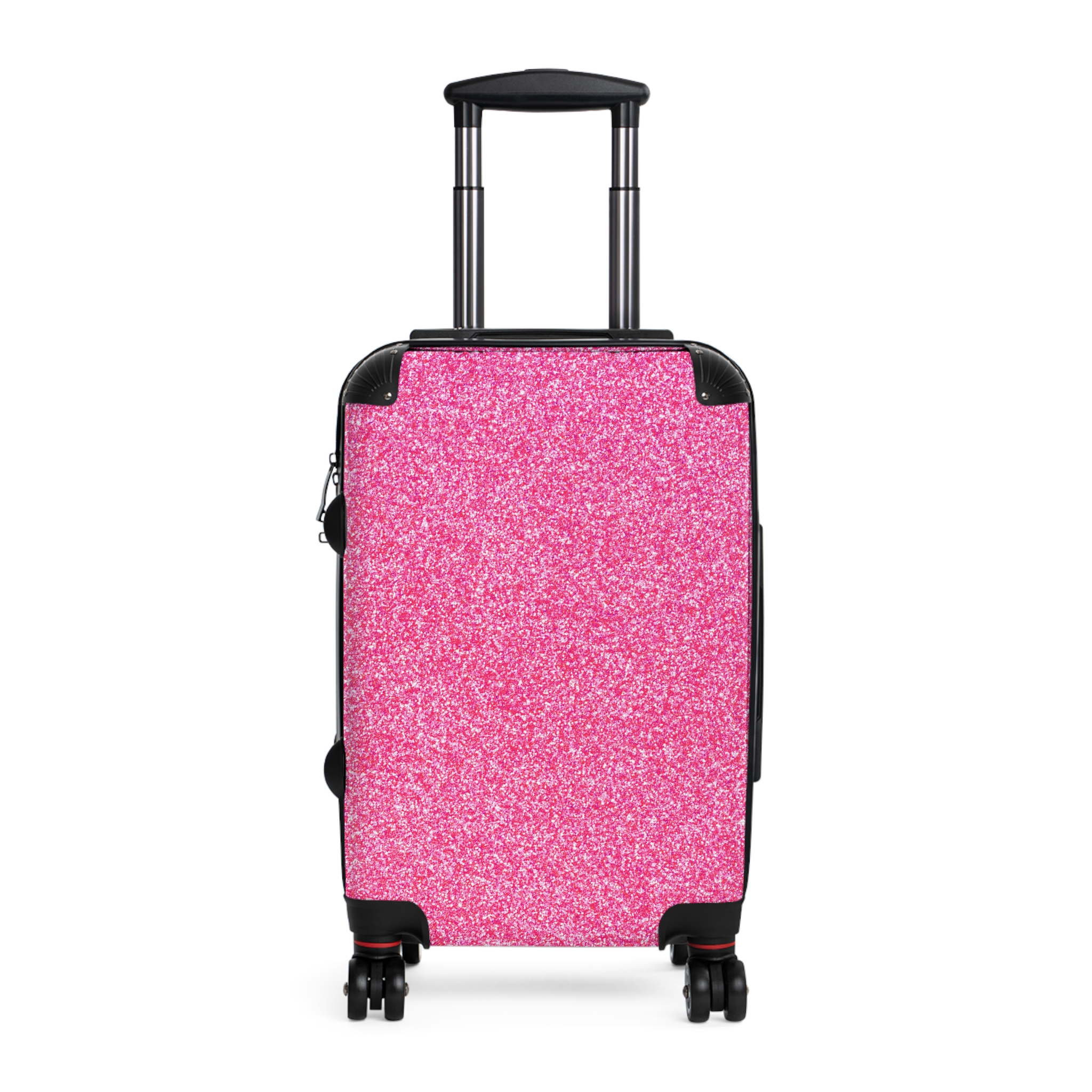 Pink Glitter Suitcase Sparkling Luggage by V Luggage.