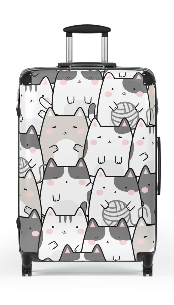 Kawaii Suitcase - A charming suitcase adorned with cute and adorable designs, perfect for travelers who love all things kawaii.