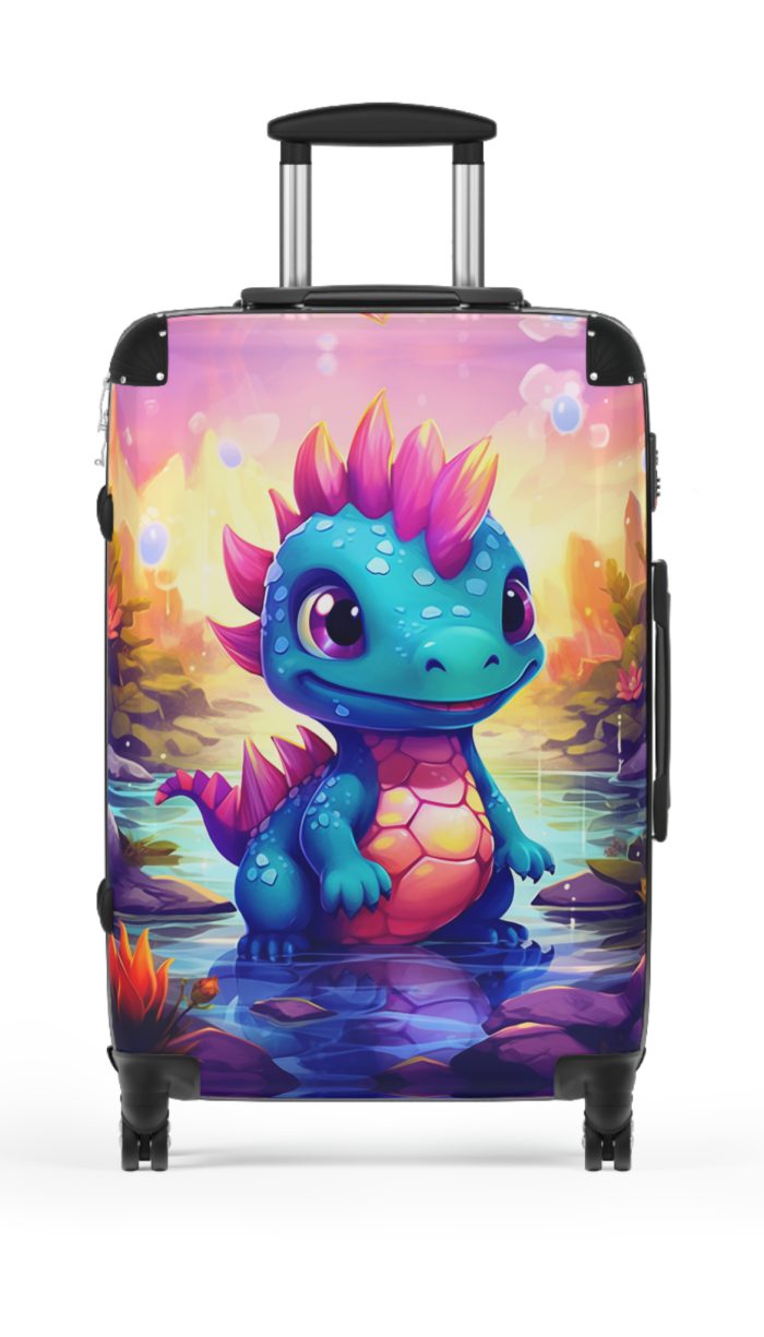 Dinosaur Suitcase - A luggage adorned with a captivating dinosaur-themed design, perfect for young travelers who want to embark on Dinosaur adventures in style.
