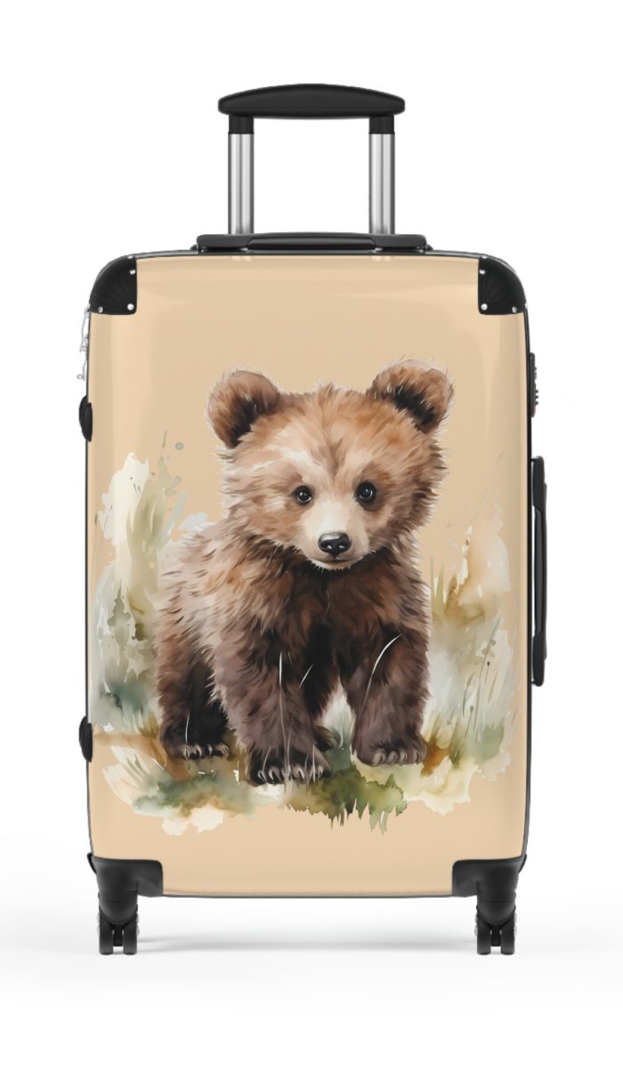 Baby Bear Suitcase - An adorable kids' luggage featuring a cute baby bear design, perfect for making travel fun and memorable for your child.