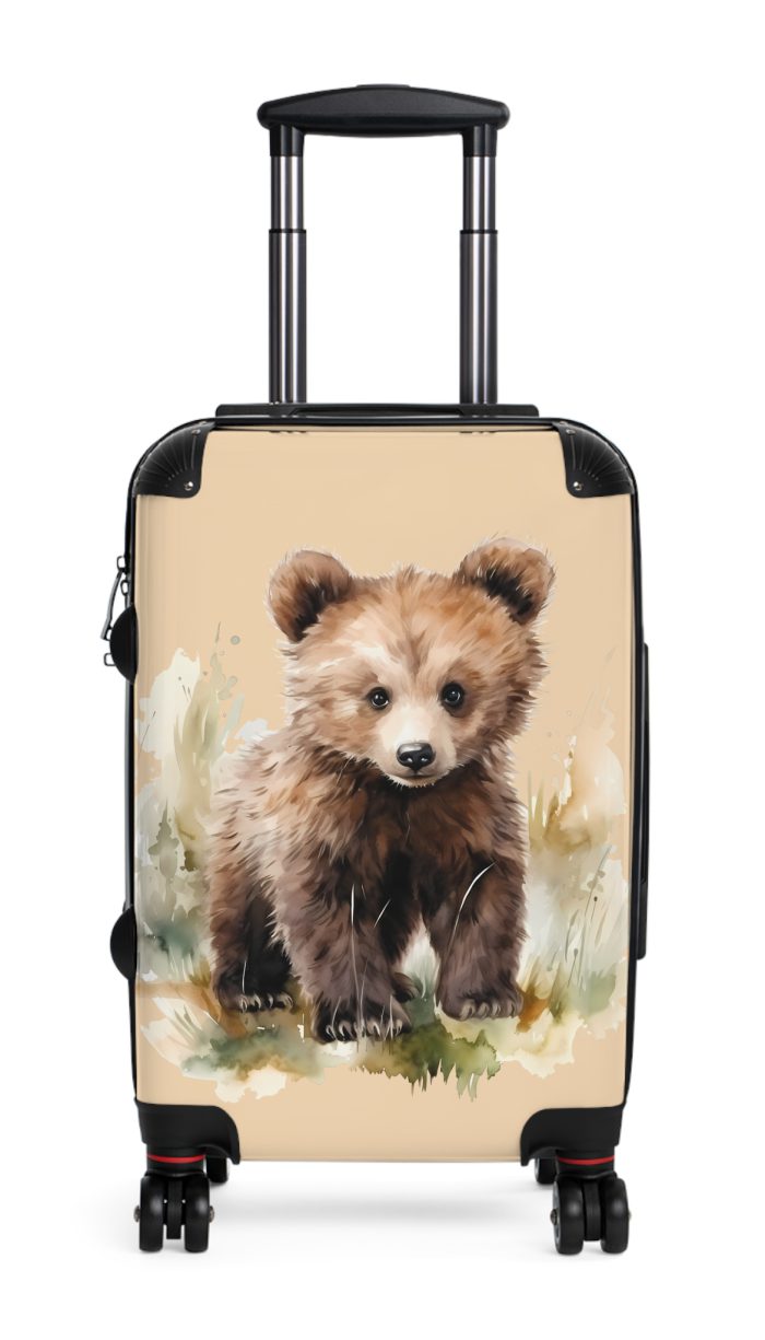 Baby Bear Suitcase - An adorable kids' luggage featuring a cute baby bear design, perfect for making travel fun and memorable for your child.