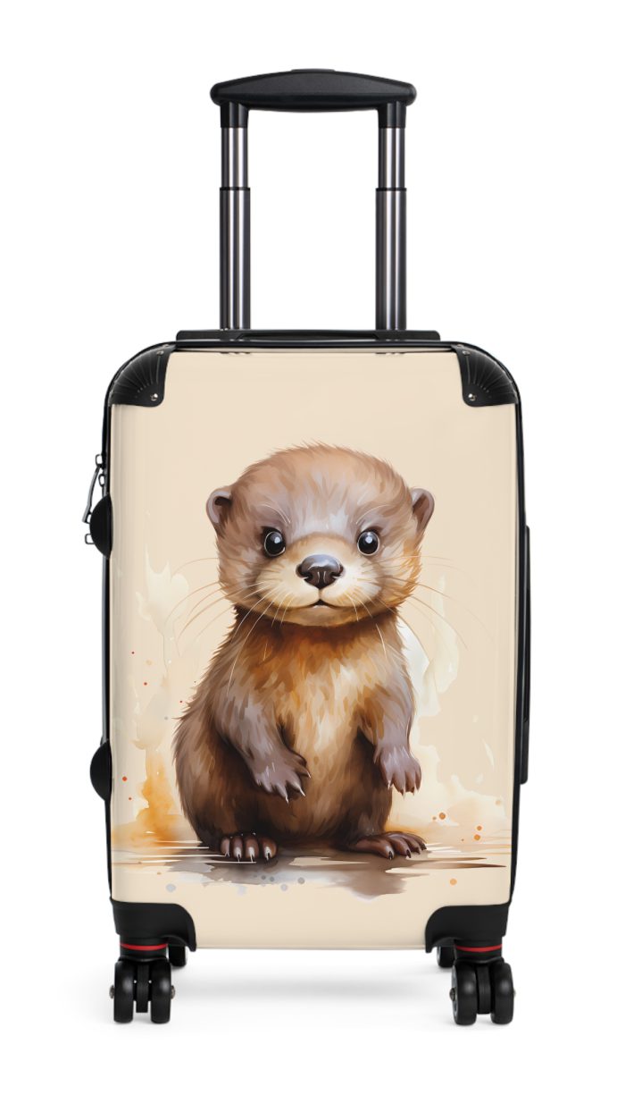 Baby Otter Suitcase - A fun and functional kids' luggage featuring an adorable baby otter design, perfect for making travel adorable and enjoyable for your child.Baby Otter Suitcase - A fun and functional kids' luggage featuring an adorable baby otter design, perfect for making travel adorable and enjoyable for your child.