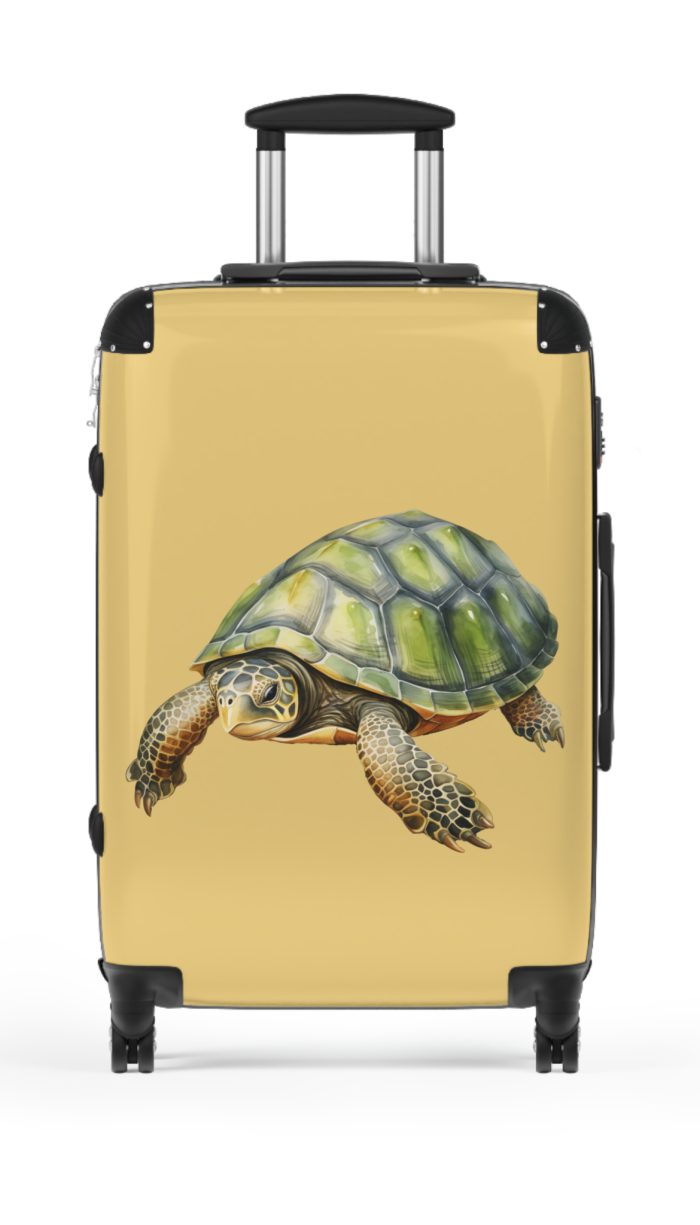 Turtle Suitcase - Kids' luggage featuring a playful turtle design, ideal for young travelers seeking adventure.