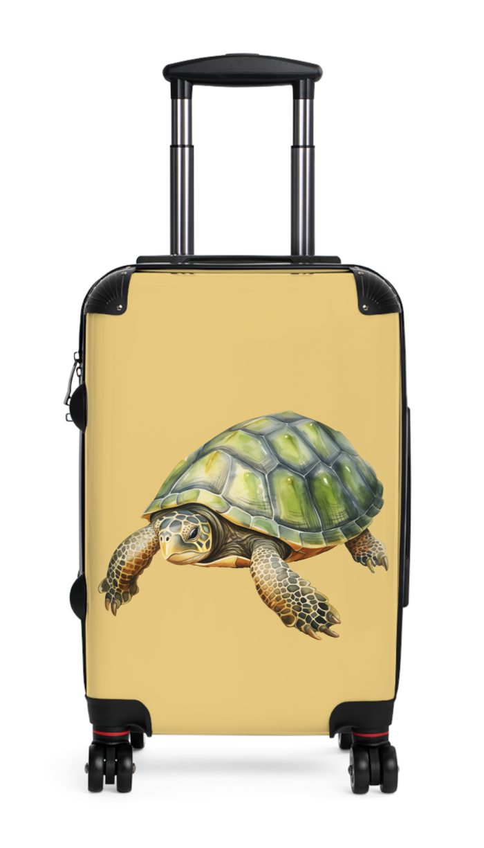 Turtle Suitcase - Kids' luggage featuring a playful turtle design, ideal for young travelers seeking adventure.
