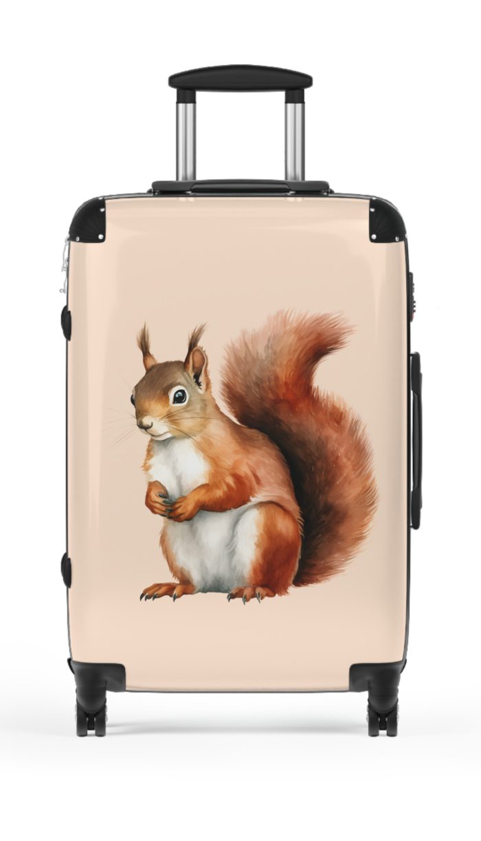 Squirrel Suitcase - Kids' luggage with a cute squirrel design, perfect for young travelers seeking fun and adventure.