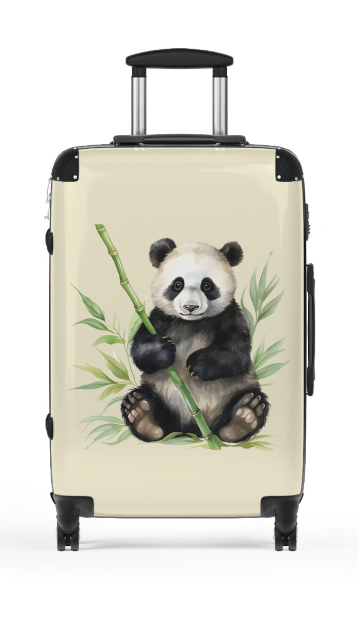 Panda Suitcase - Adorable kids' luggage featuring a playful panda design, perfect for young travelers.