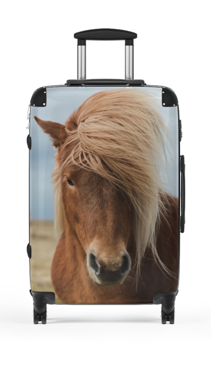 Horse Suitcase - Kids' luggage featuring a delightful horse design, perfect for young equestrians.
