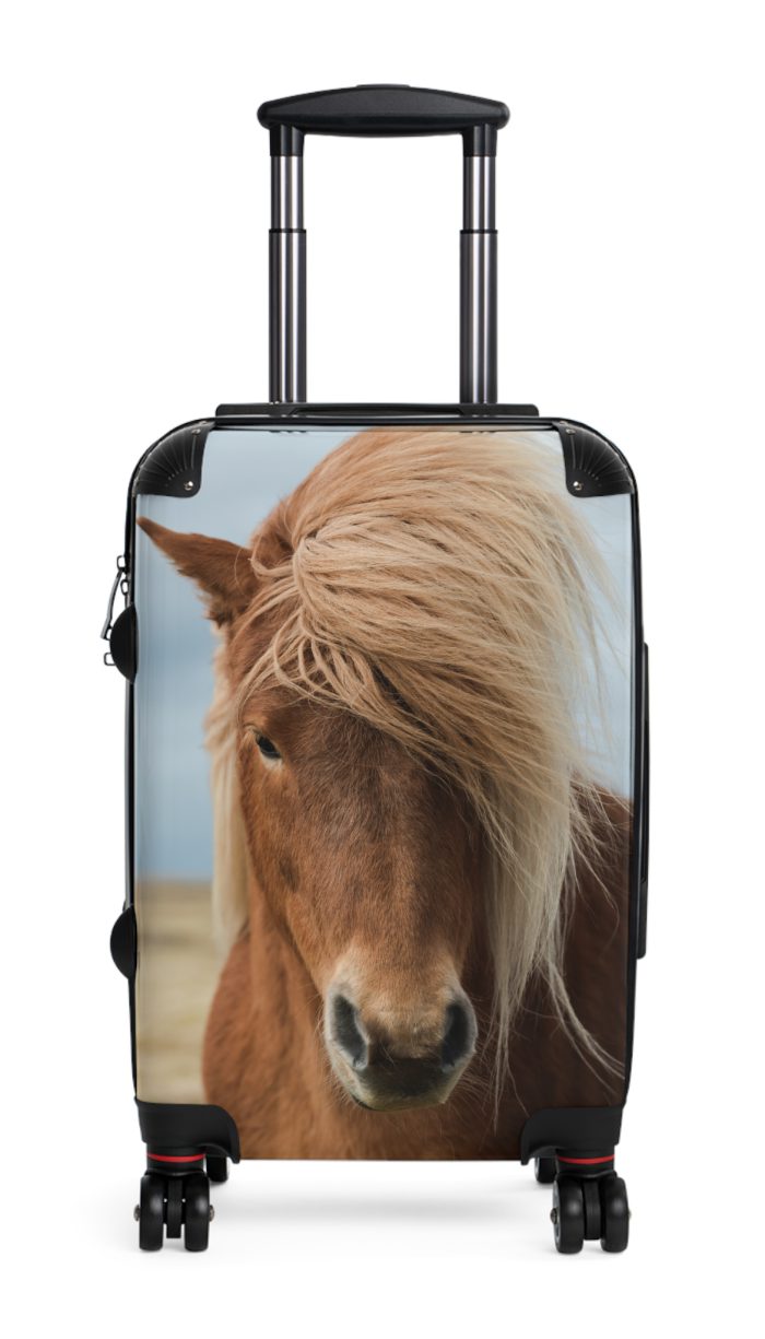 Horse Suitcase - Kids' luggage featuring a delightful horse design, perfect for young equestrians.
