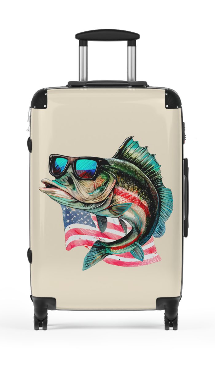 Fish Suitcase - Kids' luggage featuring a colorful fish design, perfect for young adventurers.