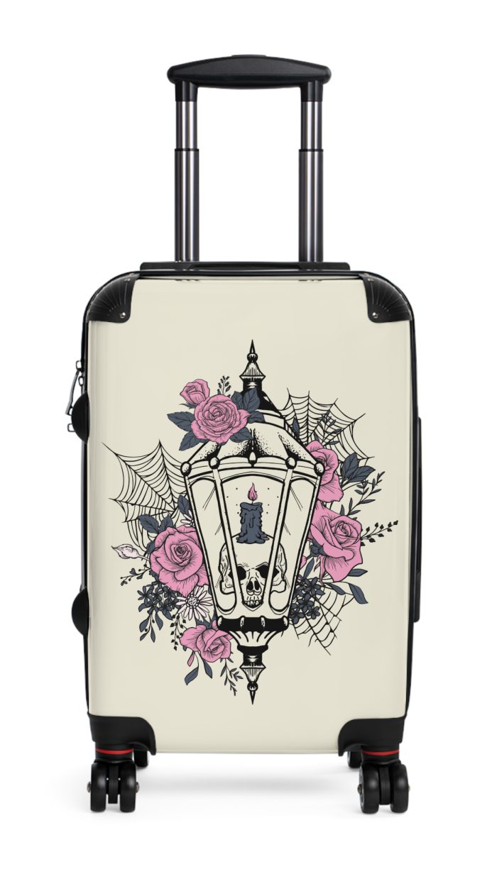 Gothic Style Suitcase - A perfect blend of elegance and darkness, catering to Gothic style enthusiasts and the unique at heart.
