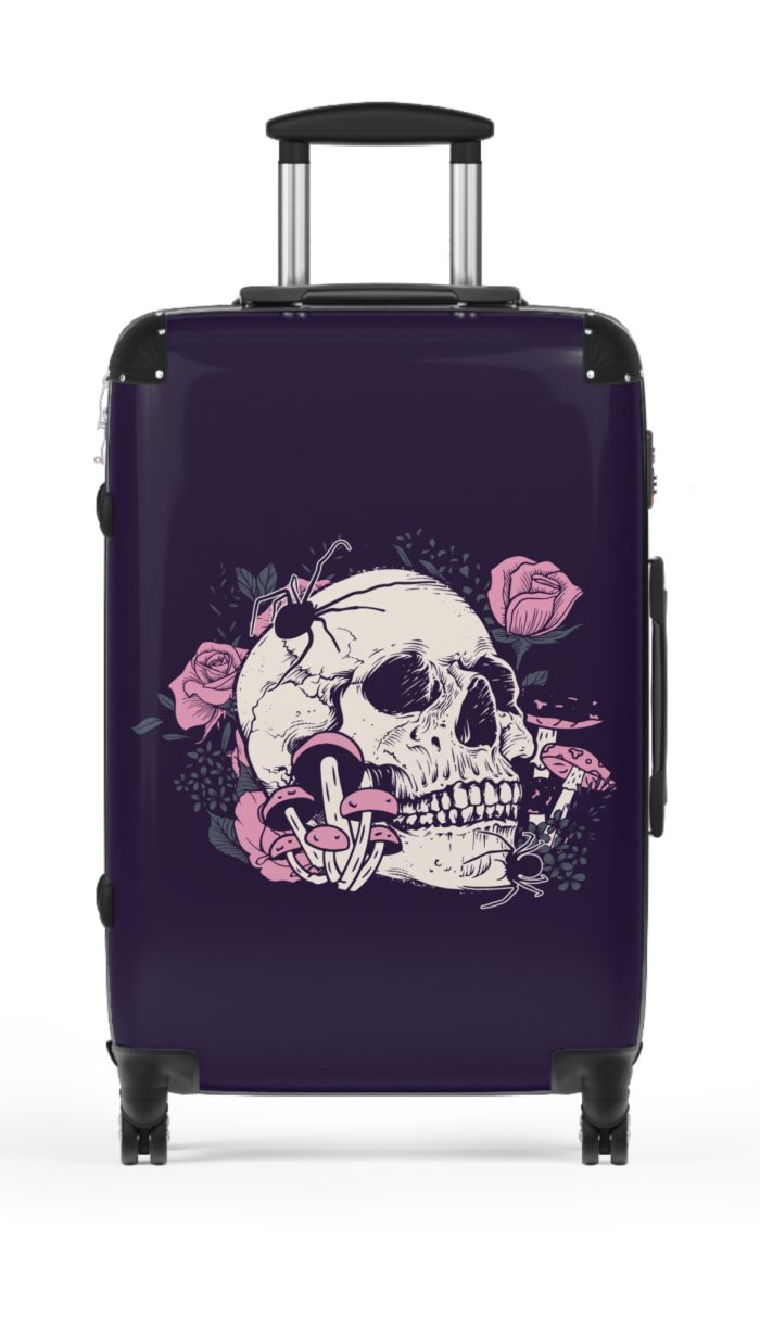 Gothic Style Suitcase - A perfect blend of elegance and darkness, catering to Gothic style enthusiasts and the unique at heart.