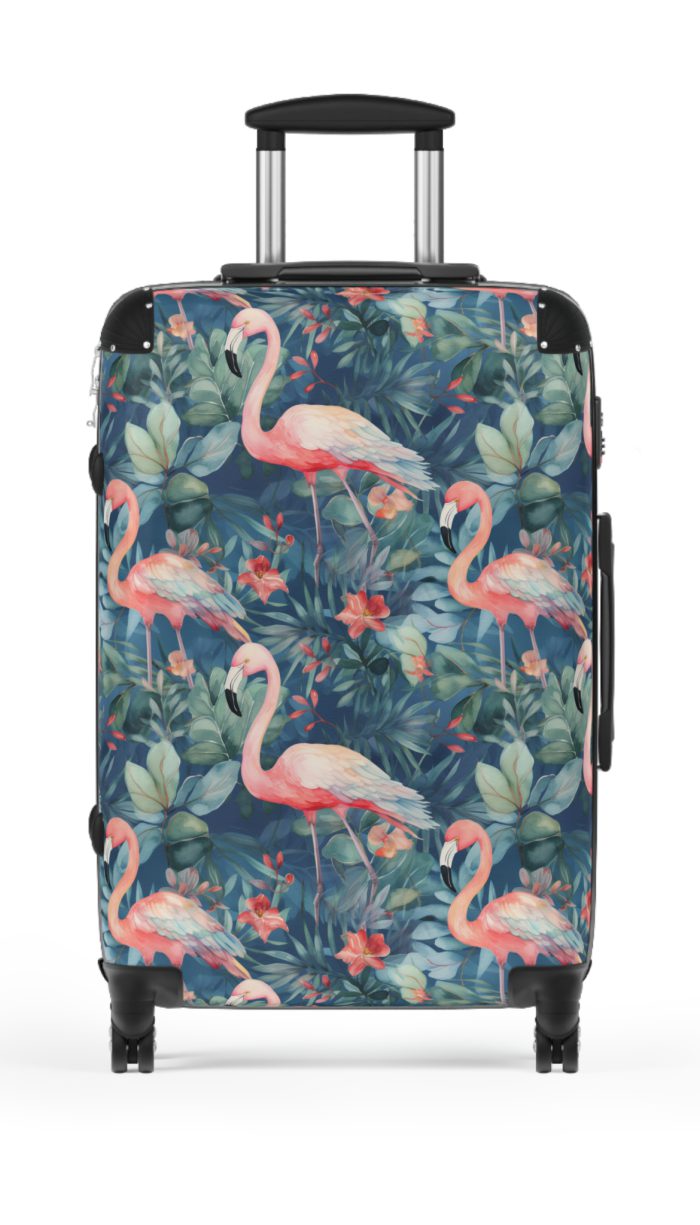 Flamingo Suitcase - A vibrant and stylish travel companion designed for the modern wanderer.