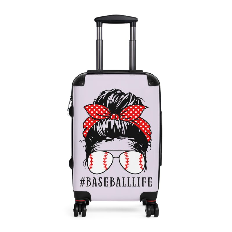 Baseball Life Suitcase - Your go-to travel companion for those who live and love the baseball lifestyle.