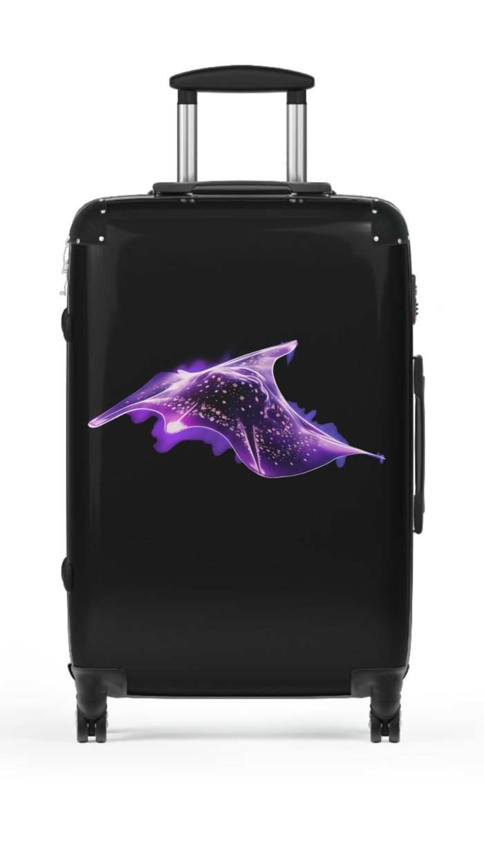 Stingray Suitcase - A sleek and stylish travel companion, designed for the modern jet-setter seeking both fashion and durability.