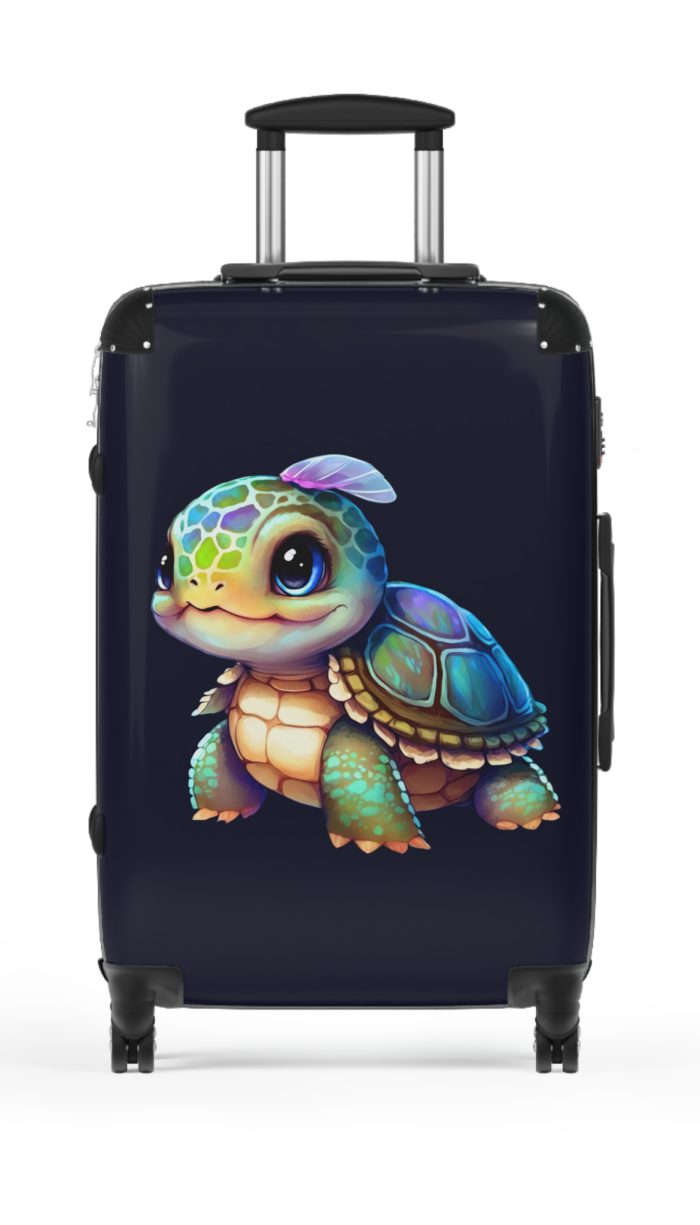 Cute Turtle Suitcase - Your tiny travel companion, adding charm to every journey. Adorable design for travel enthusiasts seeking both style and function.