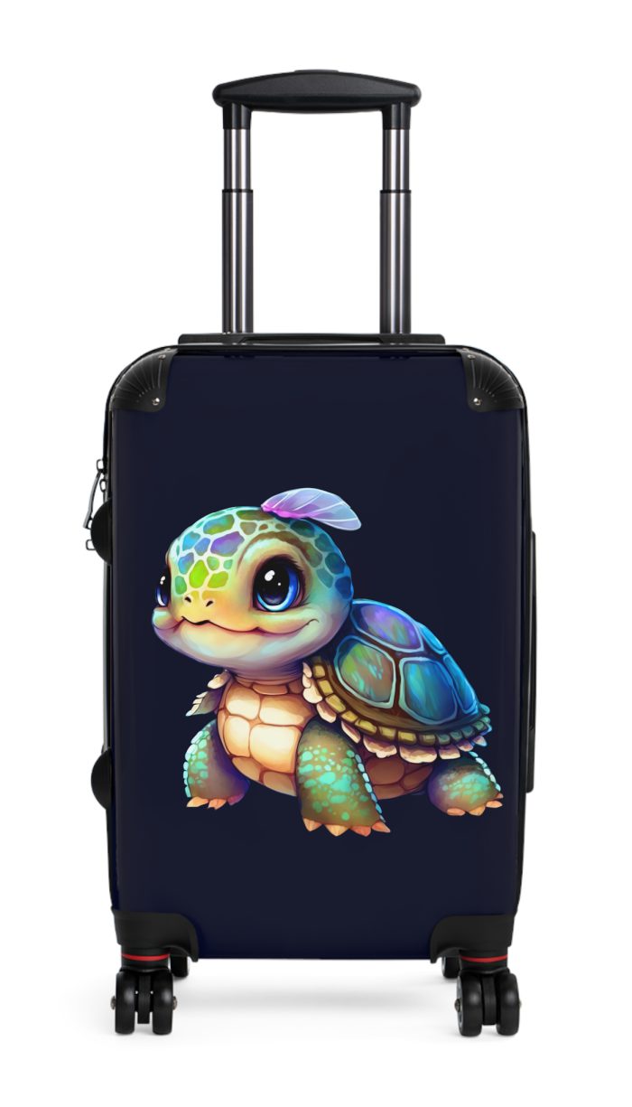 Cute Turtle Suitcase - Your tiny travel companion, adding charm to every journey. Adorable design for travel enthusiasts seeking both style and function.