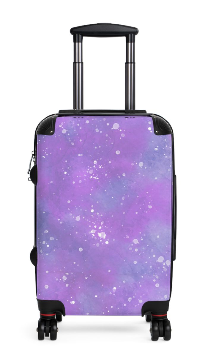 Watercolor Suitcase - A travel companion adorned with captivating watercolor patterns, adding an artistic flair to your adventures.