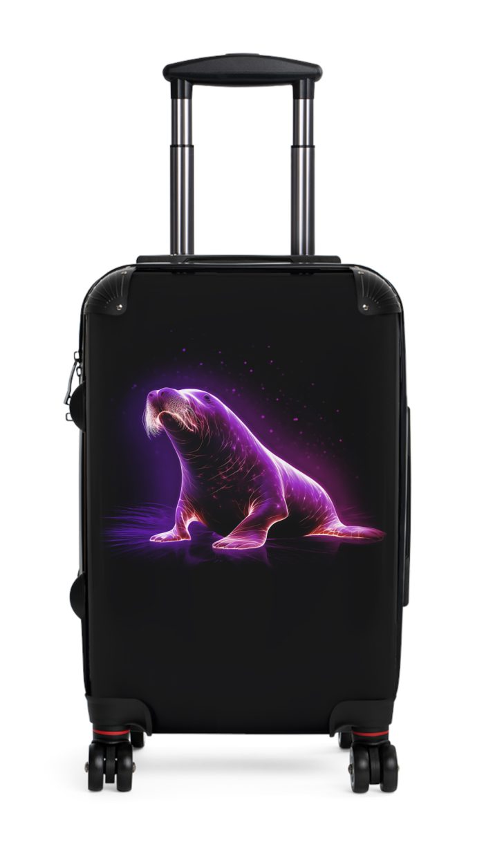 Sea Lion Suitcase - A stylish travel companion, combining coastal elegance with durability for a seamless travel experience.