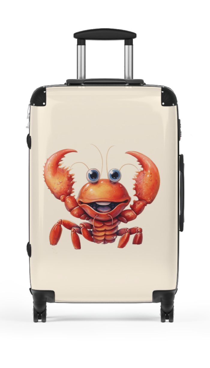 Crab Suitcase - A coastal-inspired travel companion, combining stylish aesthetics with durability for a charming and resilient journey.