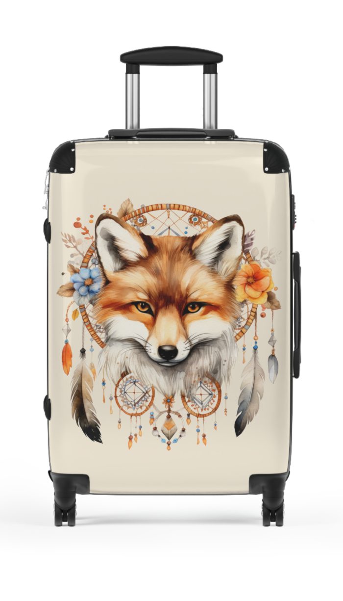 Fox Suitcase - A charming and functional travel companion, inspired by the whimsy of fox tales.