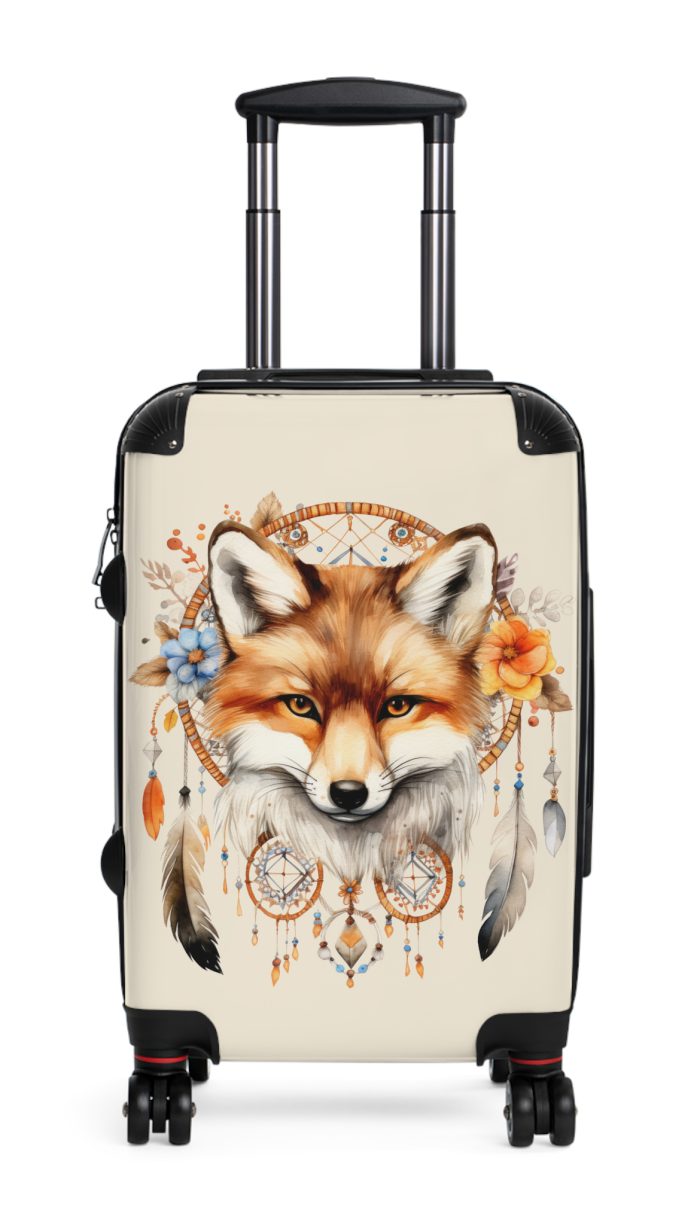 Fox Suitcase - A charming and functional travel companion, inspired by the whimsy of fox tales.