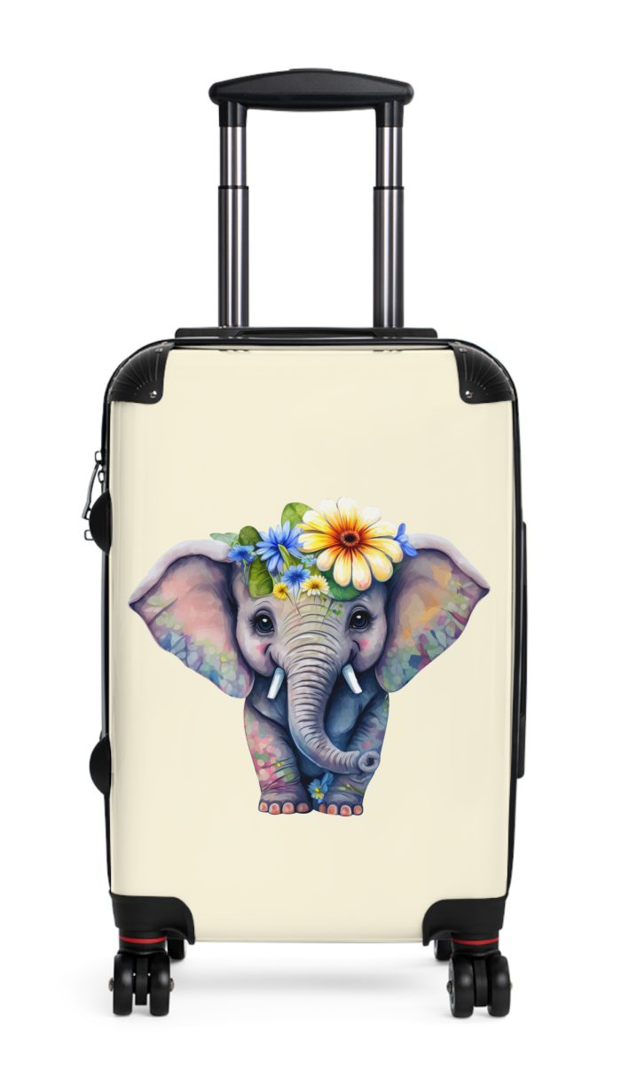 Baby Elephant Suitcase - Adorable and functional travel gear for little explorers. The perfect companion for whimsical journeys.