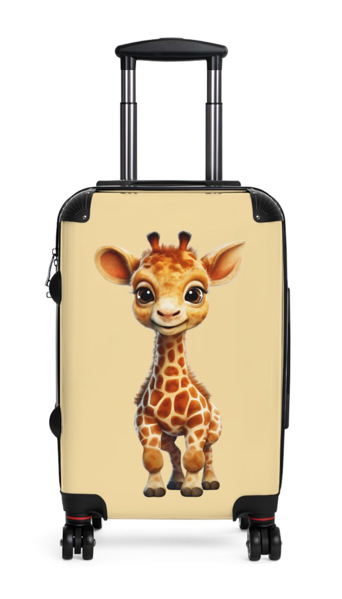 Cute Giraffe Suitcase - Whimsical travel gear for little adventurers. A delightful mix of style and functionality for unforgettable journeys.