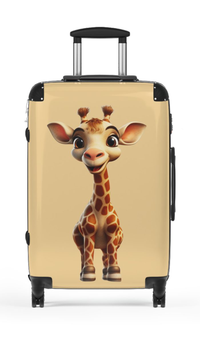 Cute Giraffe Suitcase - Whimsical travel gear for little adventurers. A delightful mix of style and functionality for unforgettable journeys.
