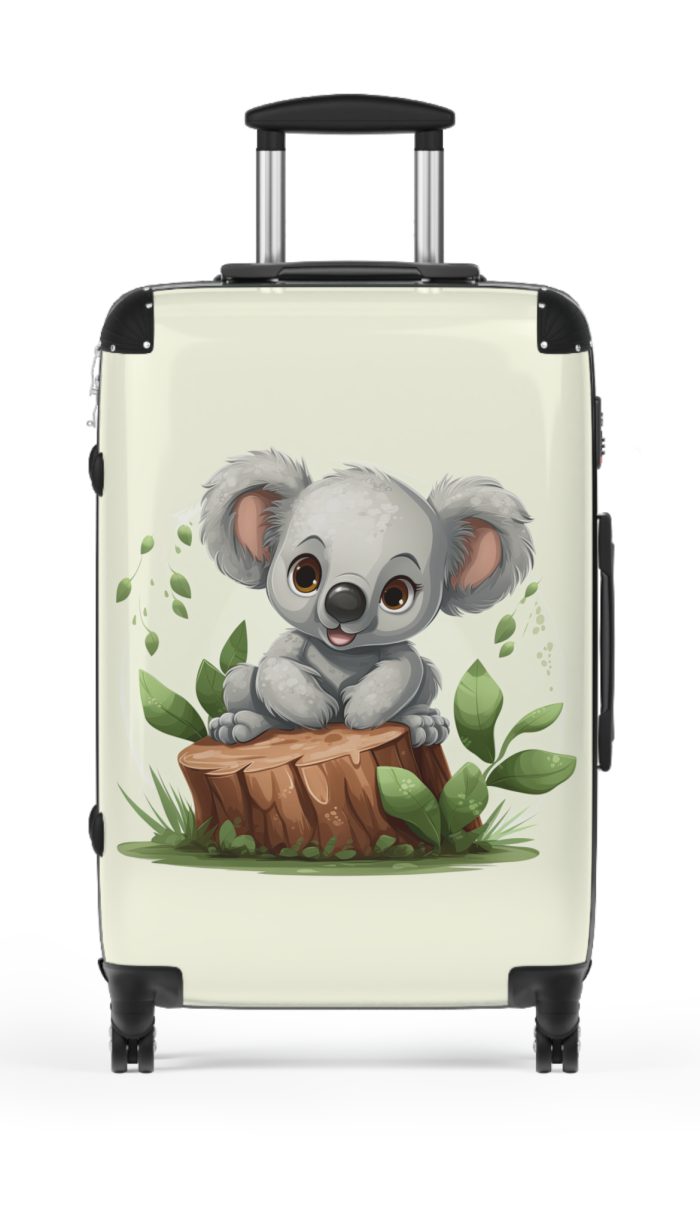 Cute Baby Koala Suitcase - Adorable design meets durability for a delightful travel experience.