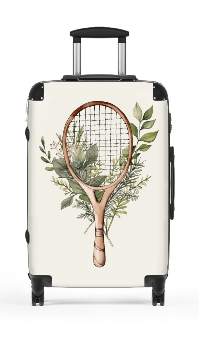 Badminton suitcase, a durable and stylish travel companion. Crafted with badminton designs, it's perfect for enthusiasts on the go.