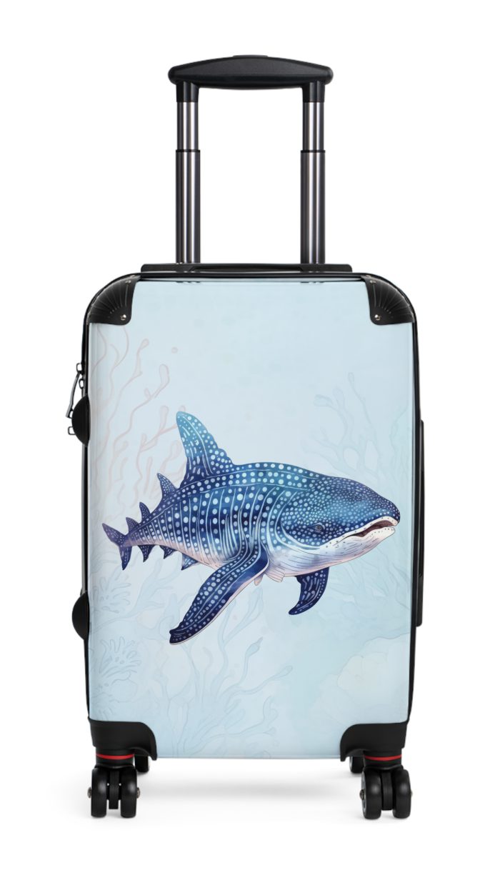 Shark Suitcase - Dive into unparalleled style and durability. This suitcase is your fearless companion for every journey, making a statement wherever you roam.