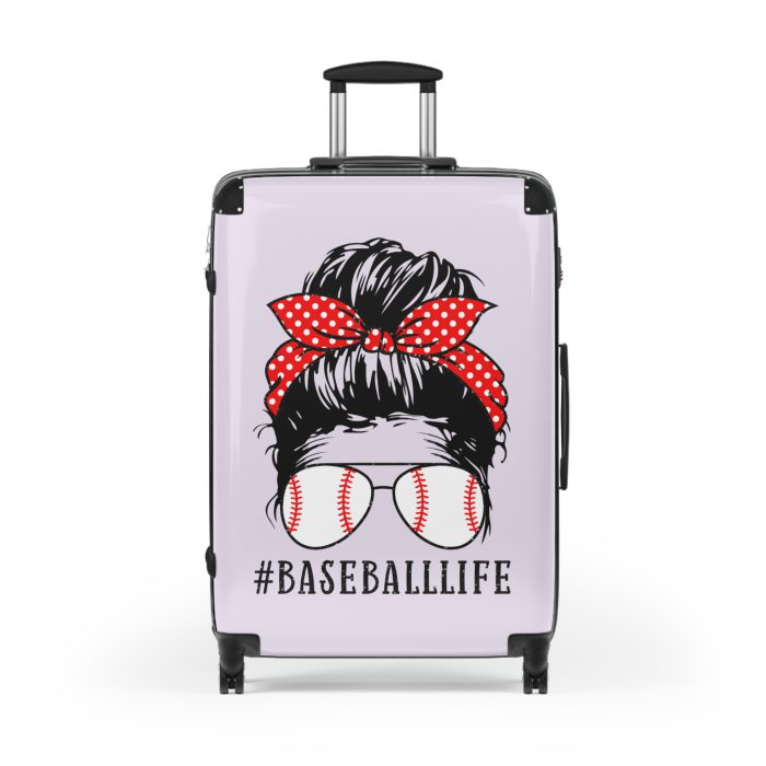 Baseball Life Suitcase - Your go-to travel companion for those who live and love the baseball lifestyle.